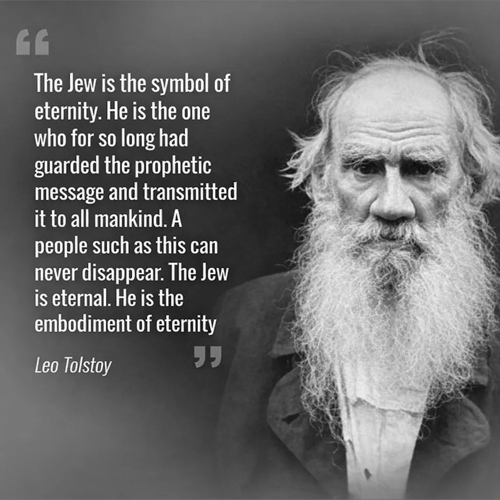 Tolstoy Quote about Jews