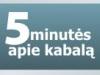 Penkios minutės apie kabalą