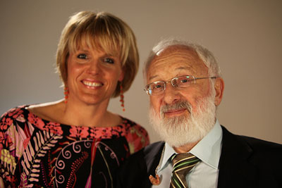 Dr. Michael Laitman and Caroline Adams Miller